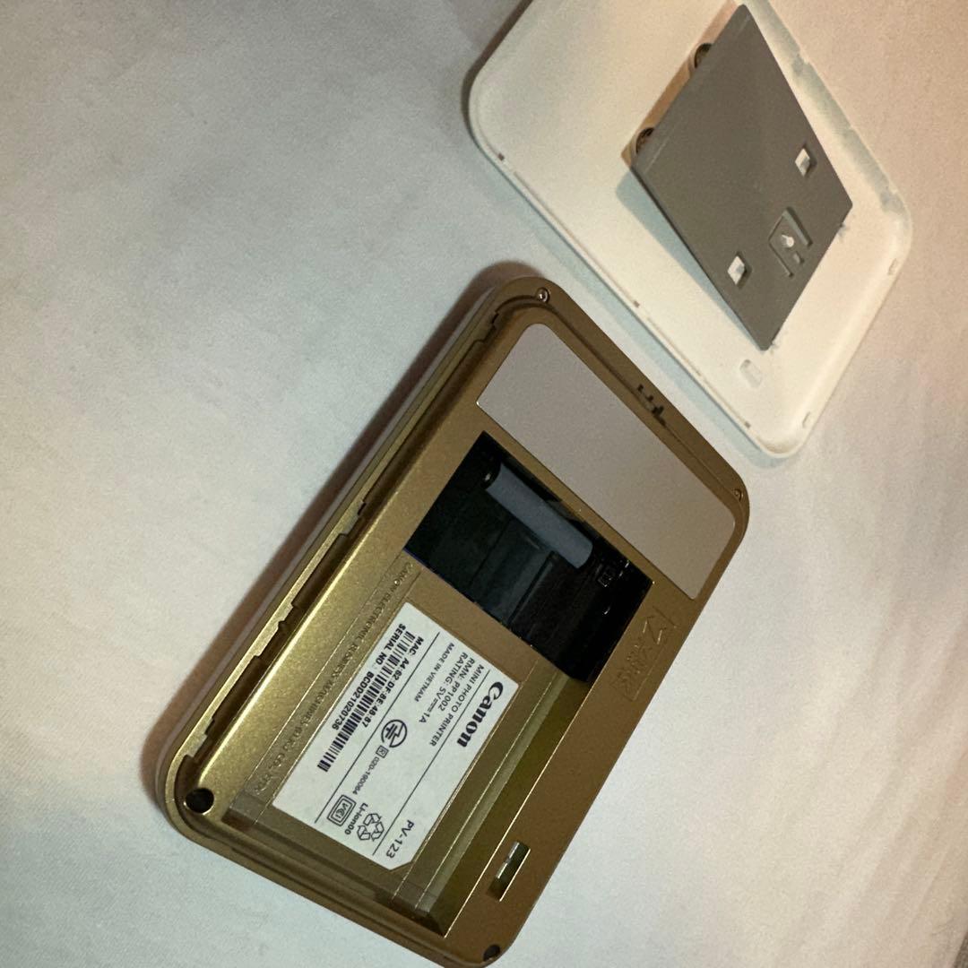 Canon PV-123 ミニプリンターiNSPiC 検証済み