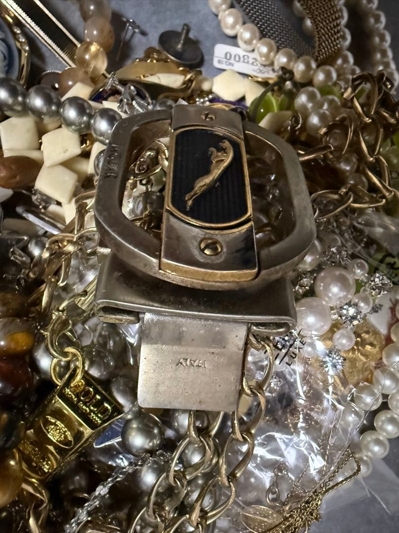 アクセサリー　ネックレス宝石　指輪　シルバー925 純銀 K18GF ジャンク