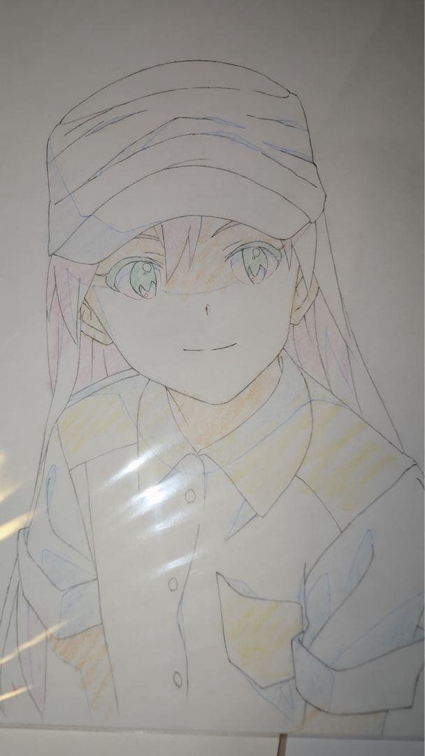 「生原画」 如月千早　THE IDOLM@STER MOVIE 輝きの向こう側へ