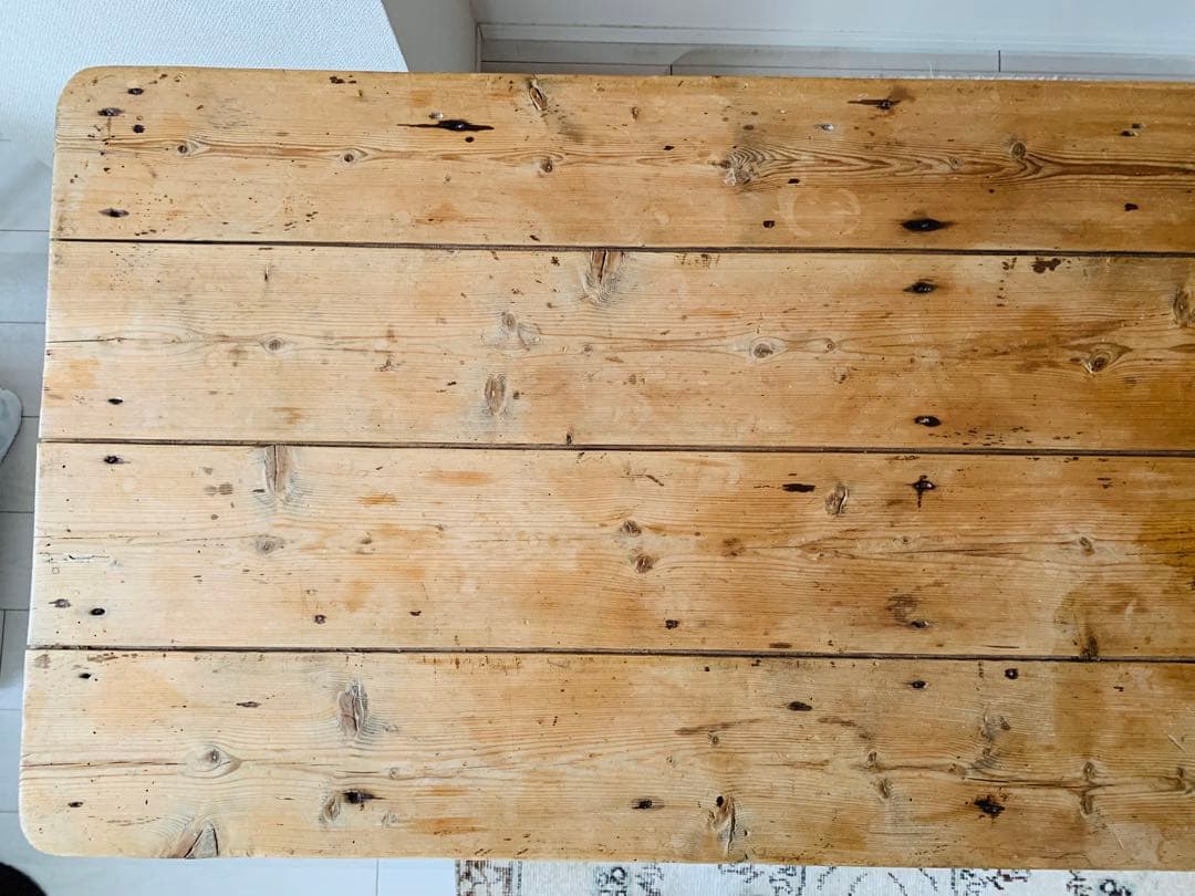 アンティーク　テーブル　KRANKで購入　ダイニングテーブル　ヴィンテージ