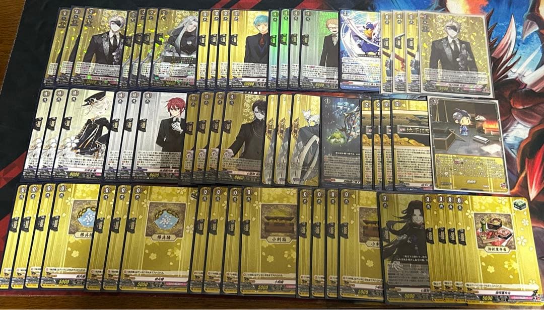 ヴァンガード 刀剣乱舞 鬼丸国綱 祝装 デッキ ガチ構築 パーツ付き