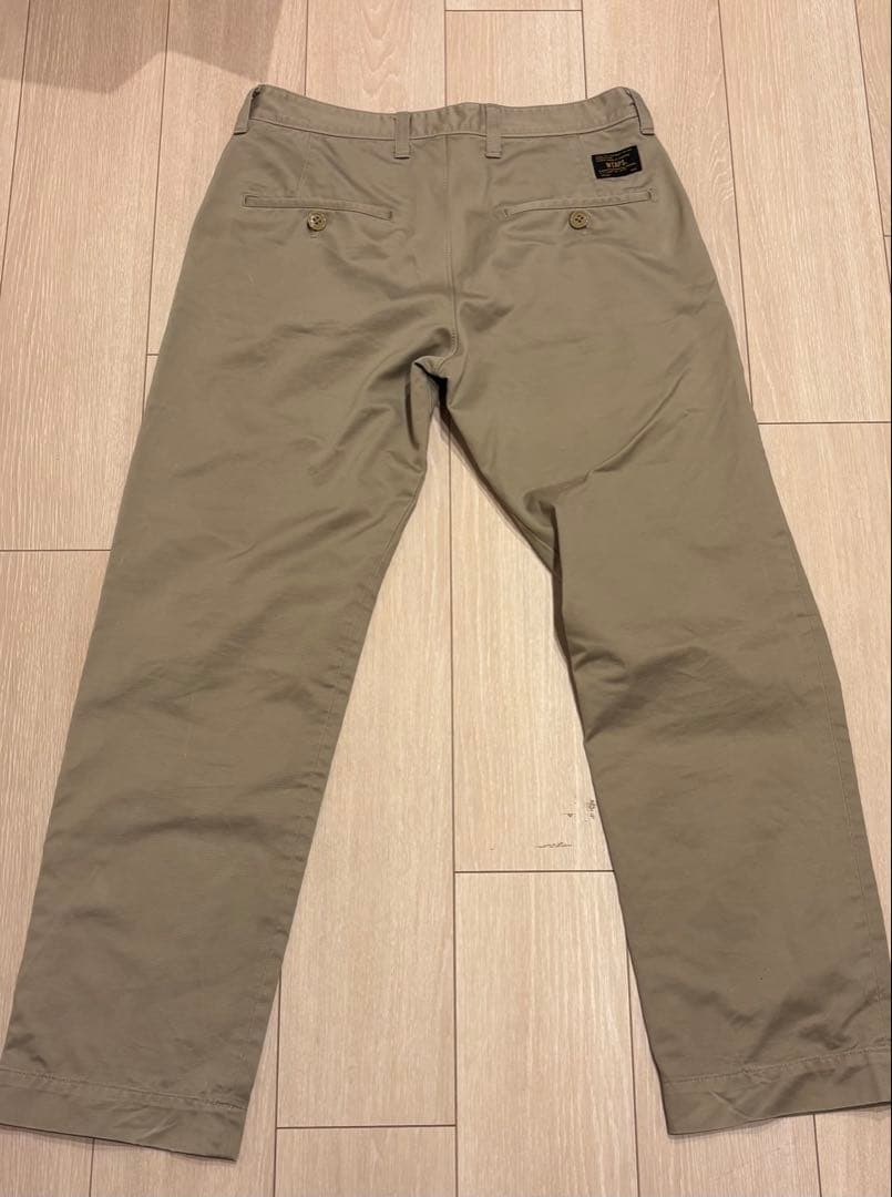 WTAPS khaki ベージュ チノパン