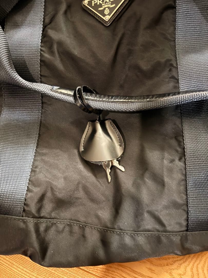 Prada プラダ　ボストンバッグ　黒　大容量