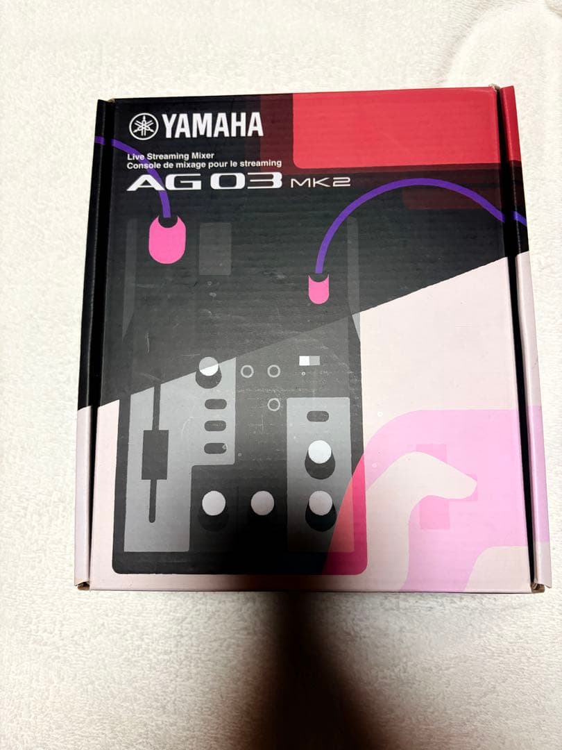 YAMAHA AG03MK2 B ヤマハ ライブストリーミングミキサー