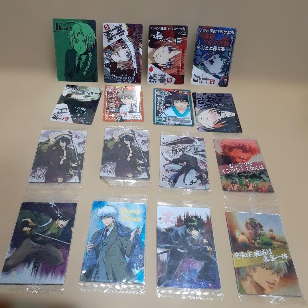 銀魂　カード　シール他まとめ売り