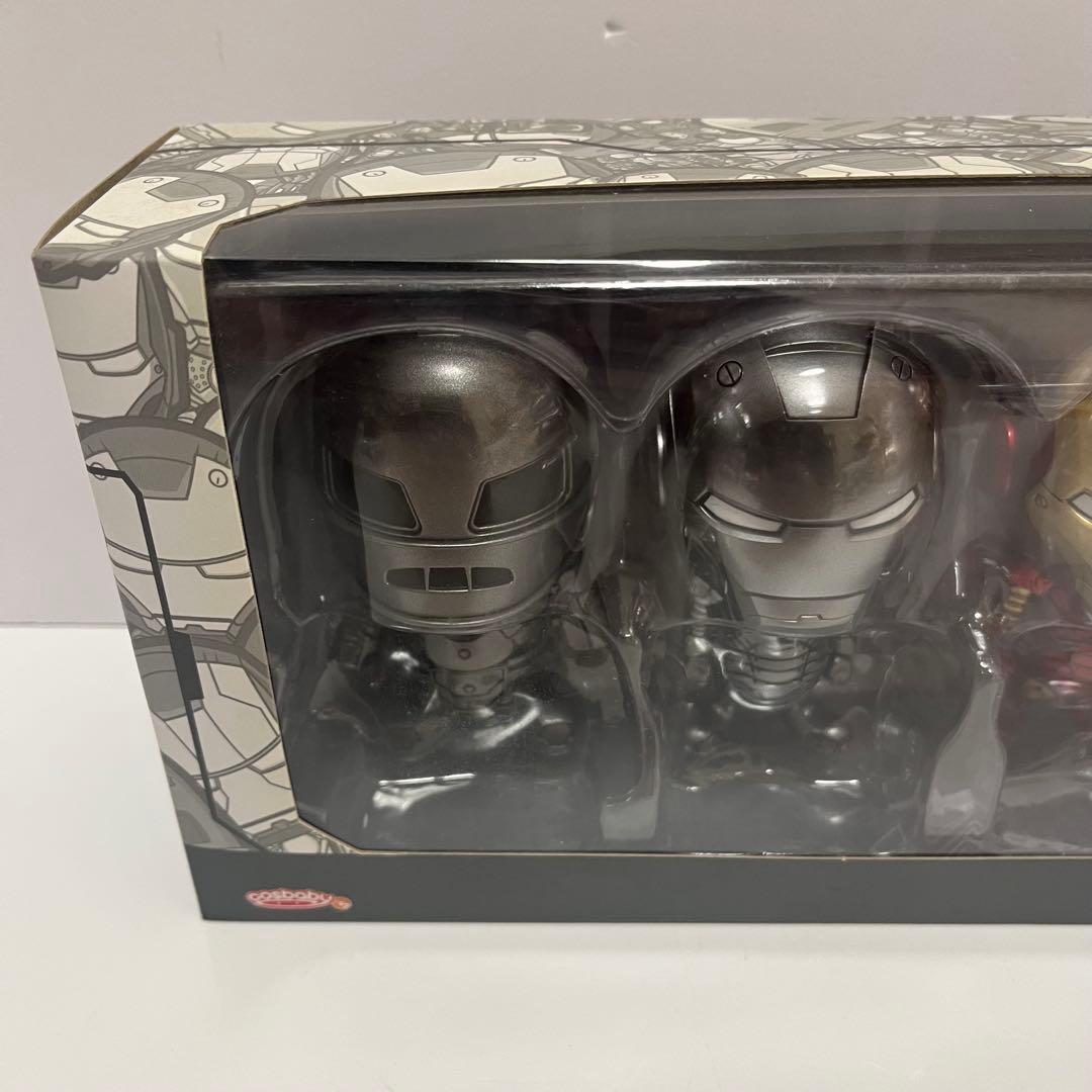 未開封 コスベイビー アイアンマン・マーク1~7 7体セット ボブルヘッド S