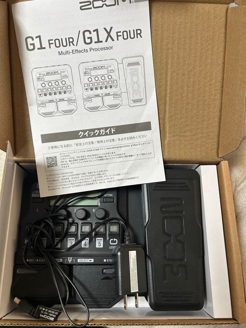 Zoom G1 FOUR/G1X FOUR マルチエフェクター