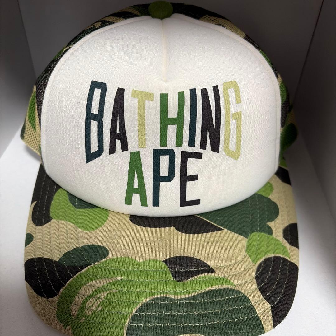 A BATHING APE カモフラージュキャップ
