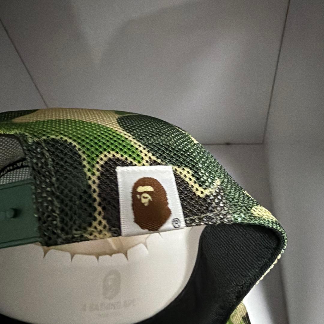 A BATHING APE カモフラージュキャップ