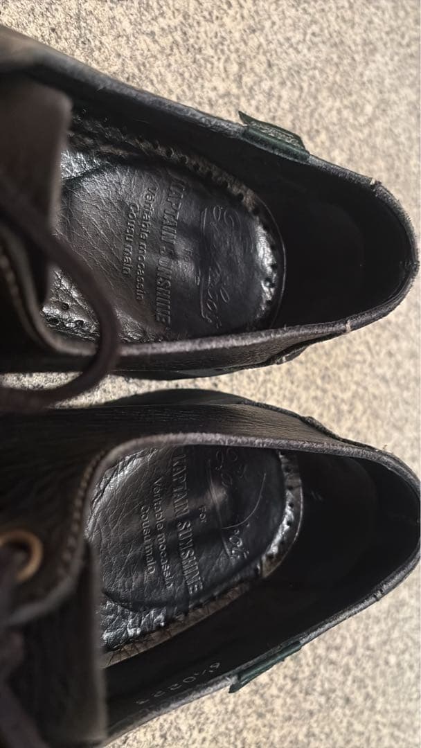 KAPTAIN SUNSHINE×paraboot DOMINGUE