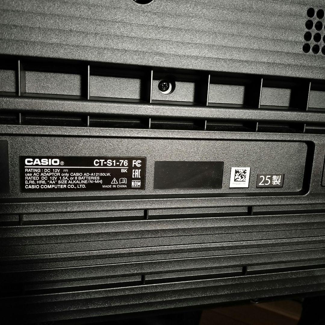 美品◇76鍵盤 カシオ CT-S1-76 Casiotone