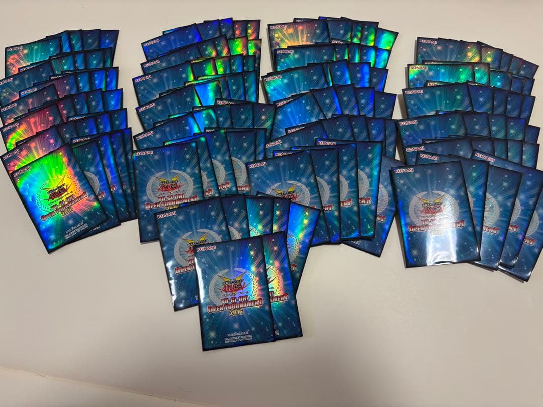 遊戯王　スリーブ　YOT 2016 青　ブルー　127枚