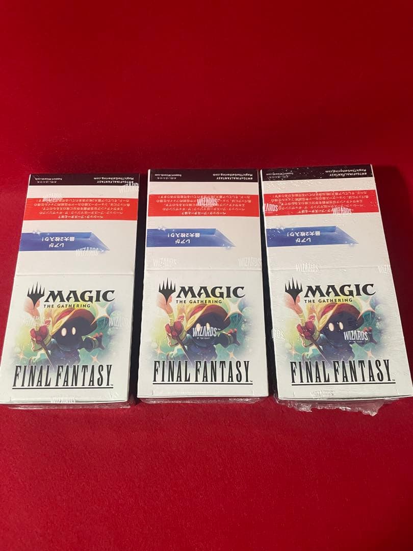 マジック：ザ・ギャザリング ファイナルファンタジー 3BOX +特典コンプ付き！