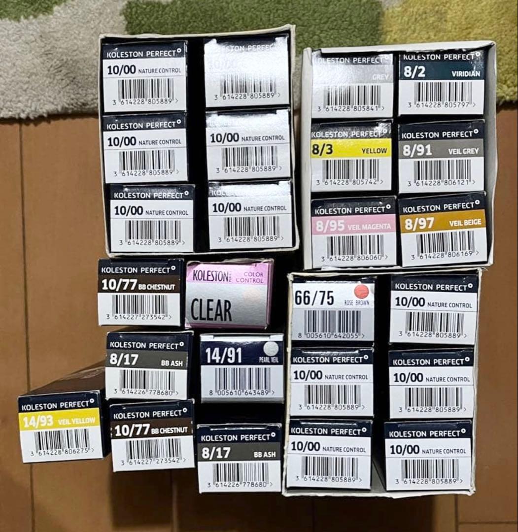 カラー剤　118本　まとめ売り　おまけ6本付き