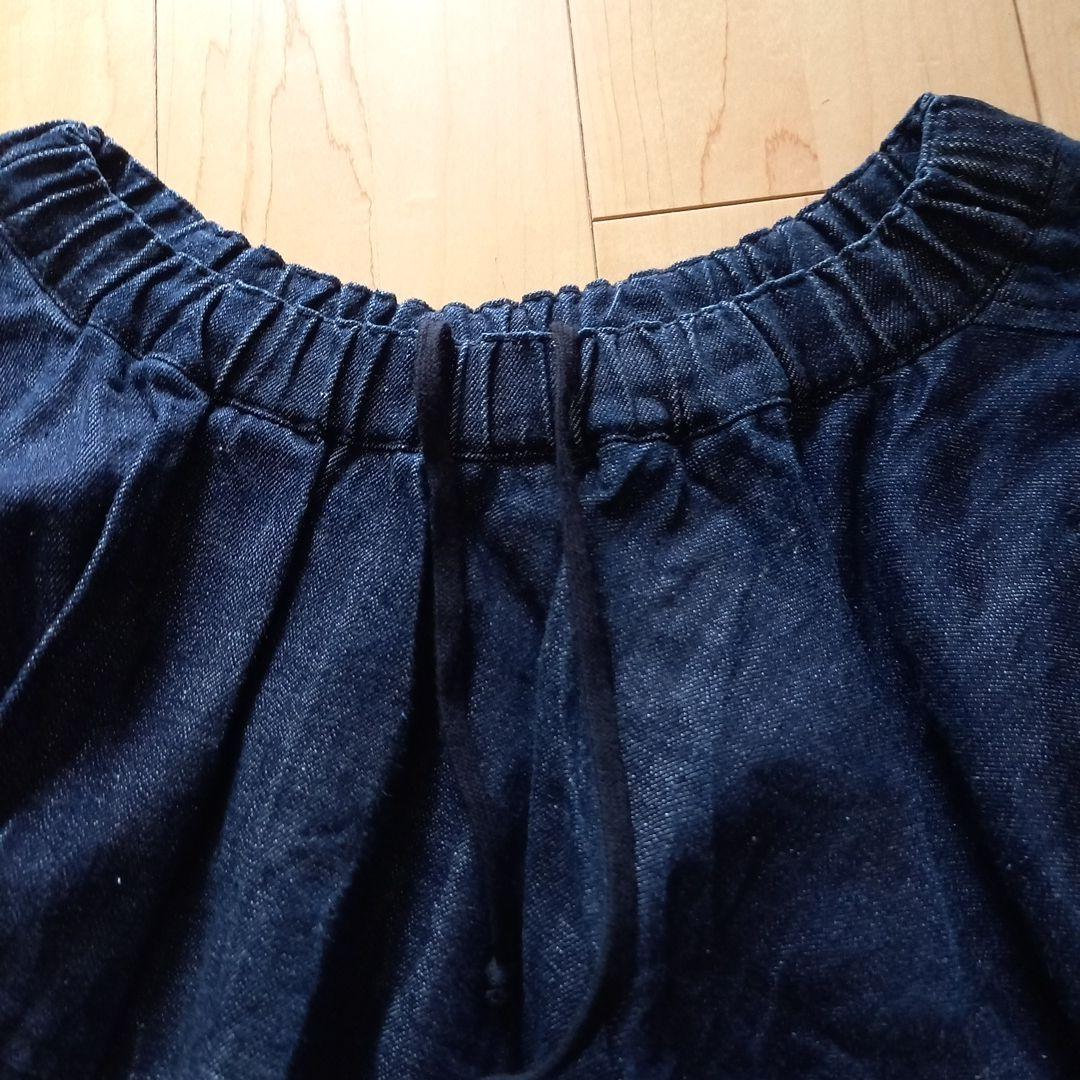 極品comme des garçons デニムペンギンサルエル パンツ　S