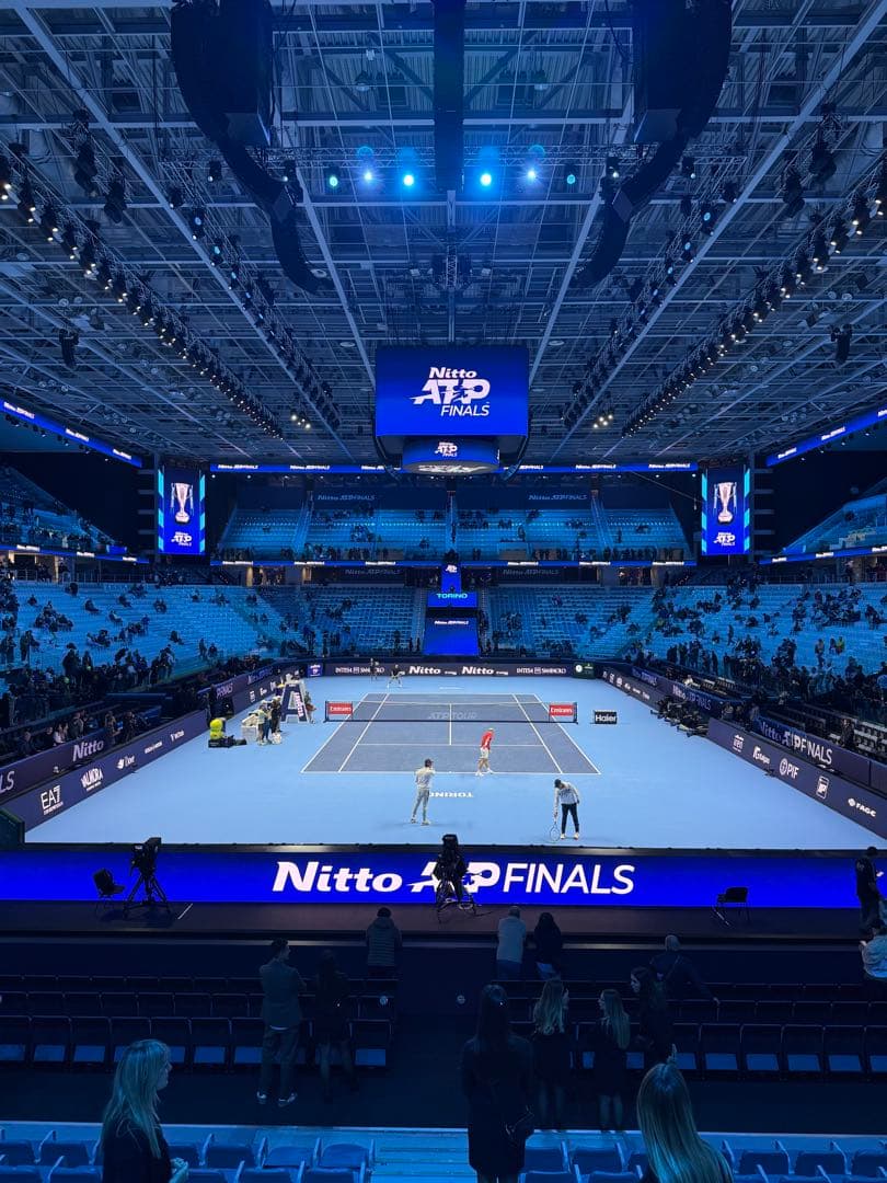 ［現地調達］ATP FINALS TORINO タオルARMANI
