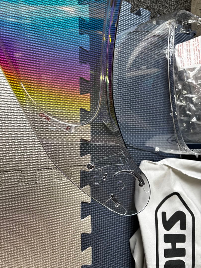 SHOEI GT AIR2 限定 テセラクト ミラーシールド.スモークシールド付