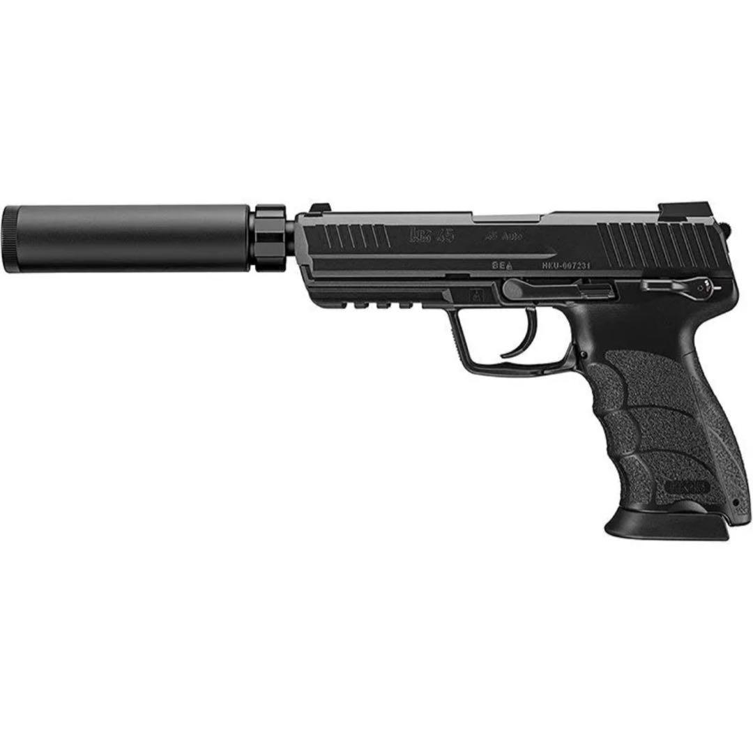 【超美品】東京マルイ HK45 タクティカル ブラック　ケース付き