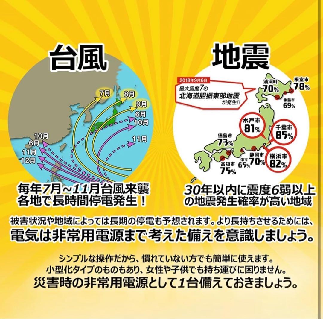 ポータブル電源 300W ソーラーパネル付177Wh
