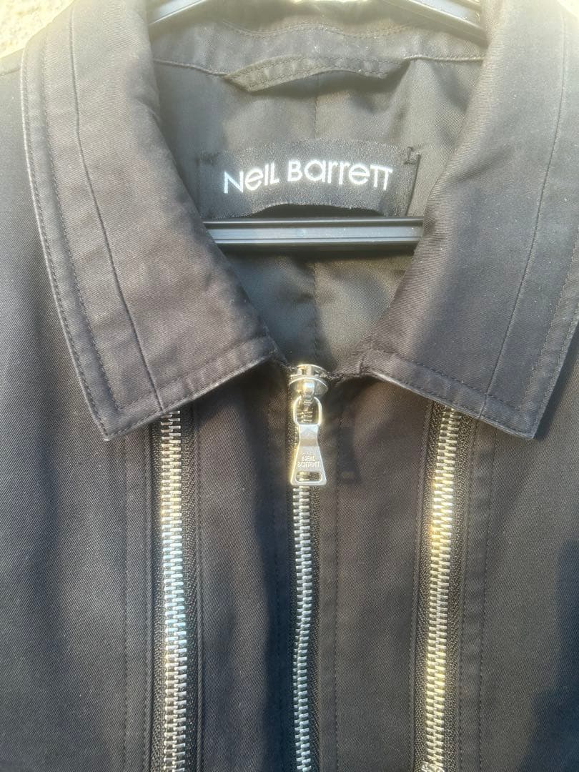 NEIL BARRETT ブラックミリタリージャケット