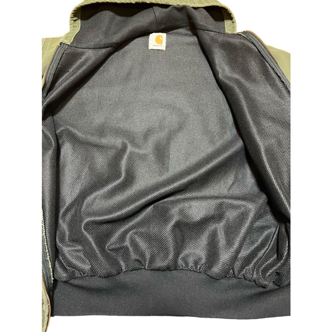 90s Carhartt アクティブジャケット モス グリーン カーハート