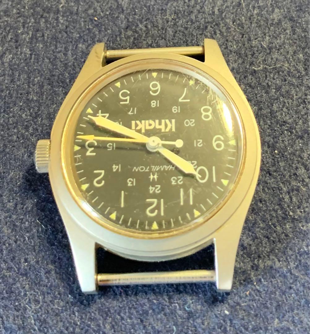 ハミルトン　カーキ　ミリタリー腕時計