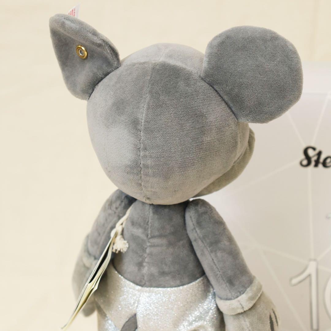 ミッキーマウスプラチナ　シュタイフD100 ディズニー　ぬいぐるみ