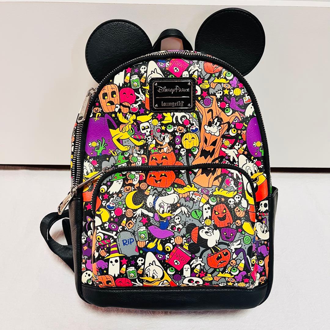 ディズニー　リュック　ラウンジフライ　loungefly ハロウィン