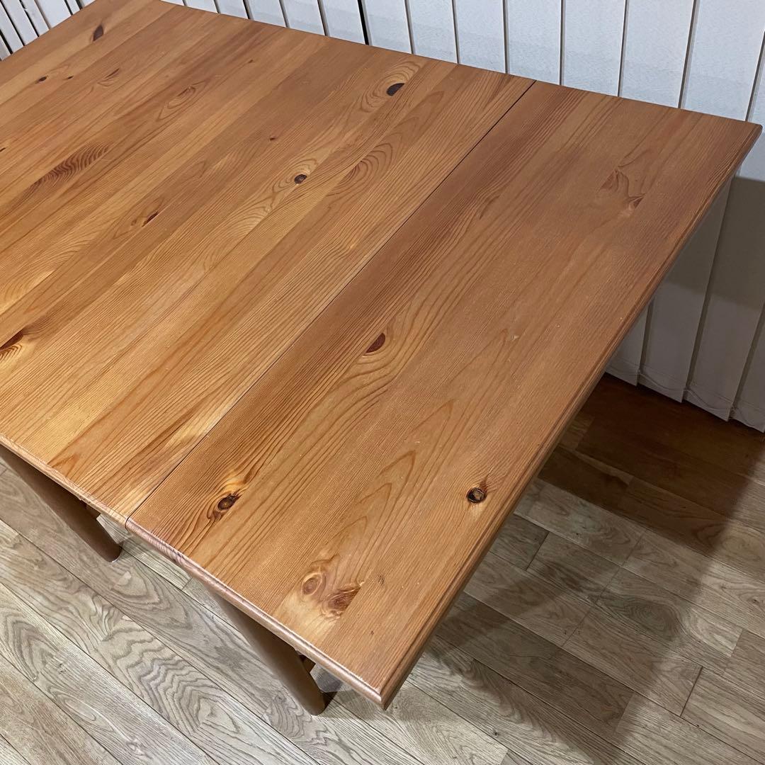 【廃番品】IKEA INGATORP インガートルプ ダイニングテーブル　天然木
