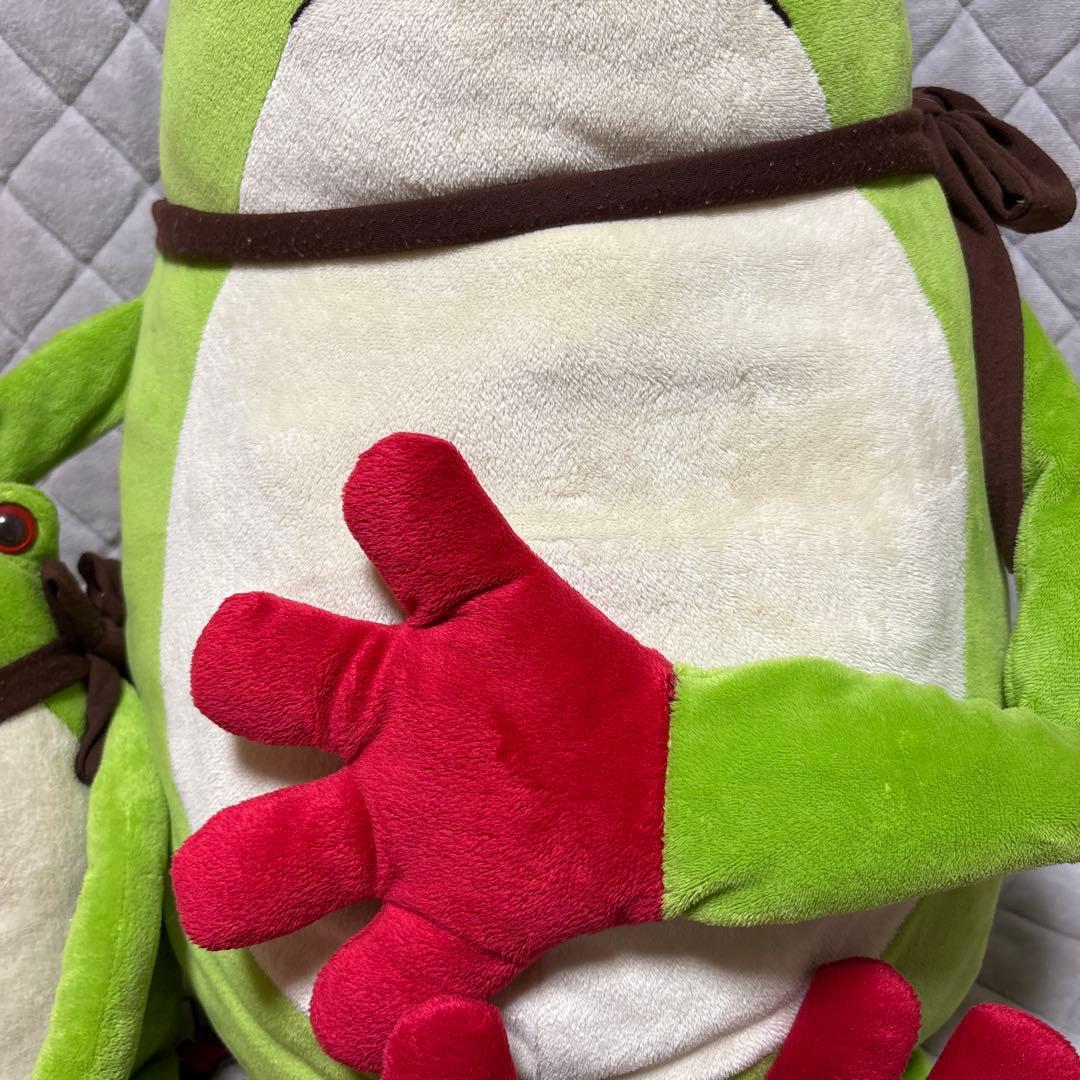 てぶケロ カエル ぬいぐるみ 手袋 マフラー ミドリカエル