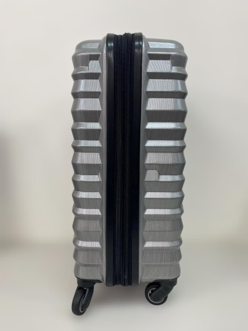 サムソナイト ジッププラス スーツケース 機内持ち込みサイズ シルバー