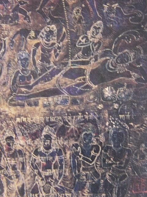 高畑郁子、【インドの女】、希少な額装用画集より、新品額装付、状態良好