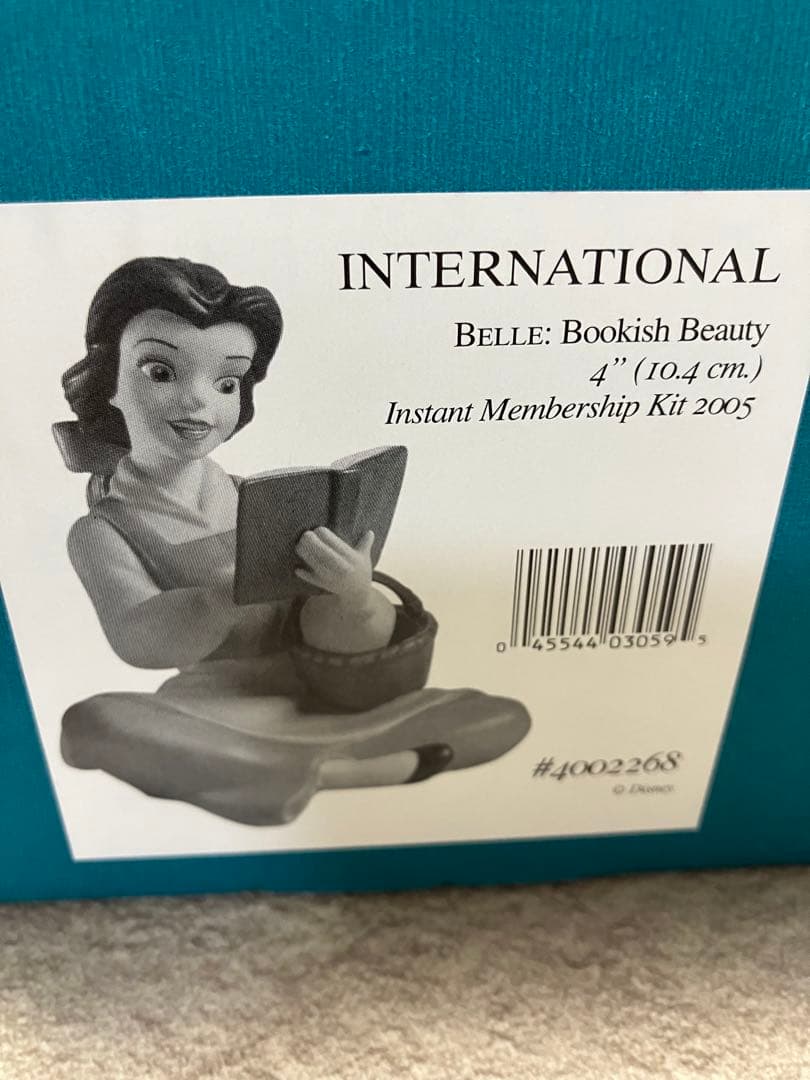 新品未使用 WDCC ディズニープリンセス ベル フィギュア