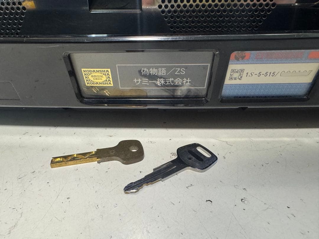 パチスロ 実機 偽物語 ZS ニセモノガタリ