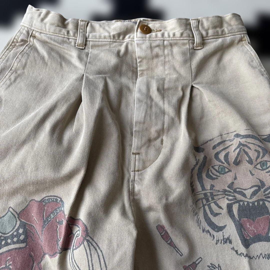 gotohollywood 01 サーカスパンツ　ベージュ