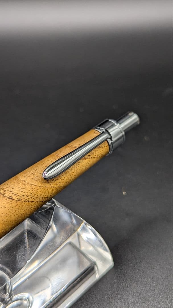 268ペン工房翌檜　御蔵島金桑　木軸シャーペン　木軸ボールペン