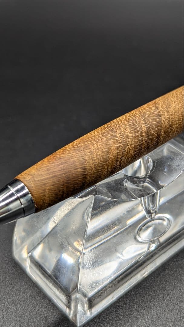 268ペン工房翌檜　御蔵島金桑　木軸シャーペン　木軸ボールペン