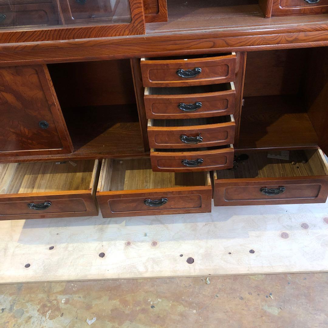 茶箪笥　昭和　レトロ　アンティーク　ヴィンテージ　和　家具