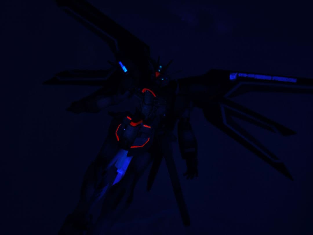 HG ライジングフリーダムガンダム 塗装済み完成品 全塗装