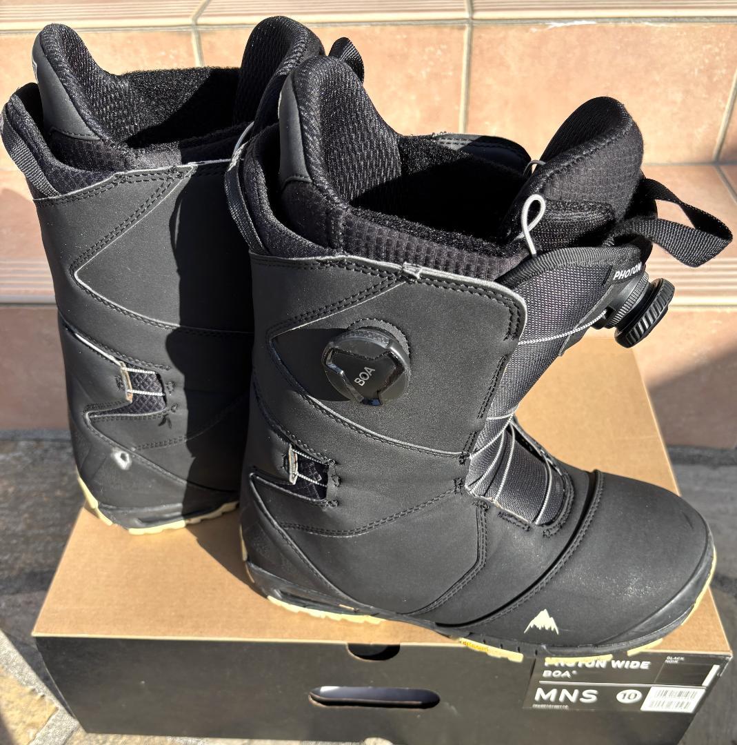 スノーボード BURTON PHOTON BOA WIDE BLACK 28cm