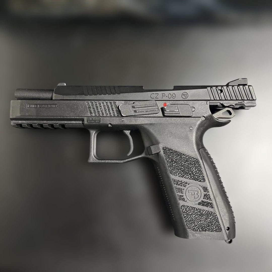 CZ P-09 CO2 ブローバック エアガン CO2カートリッジ付き