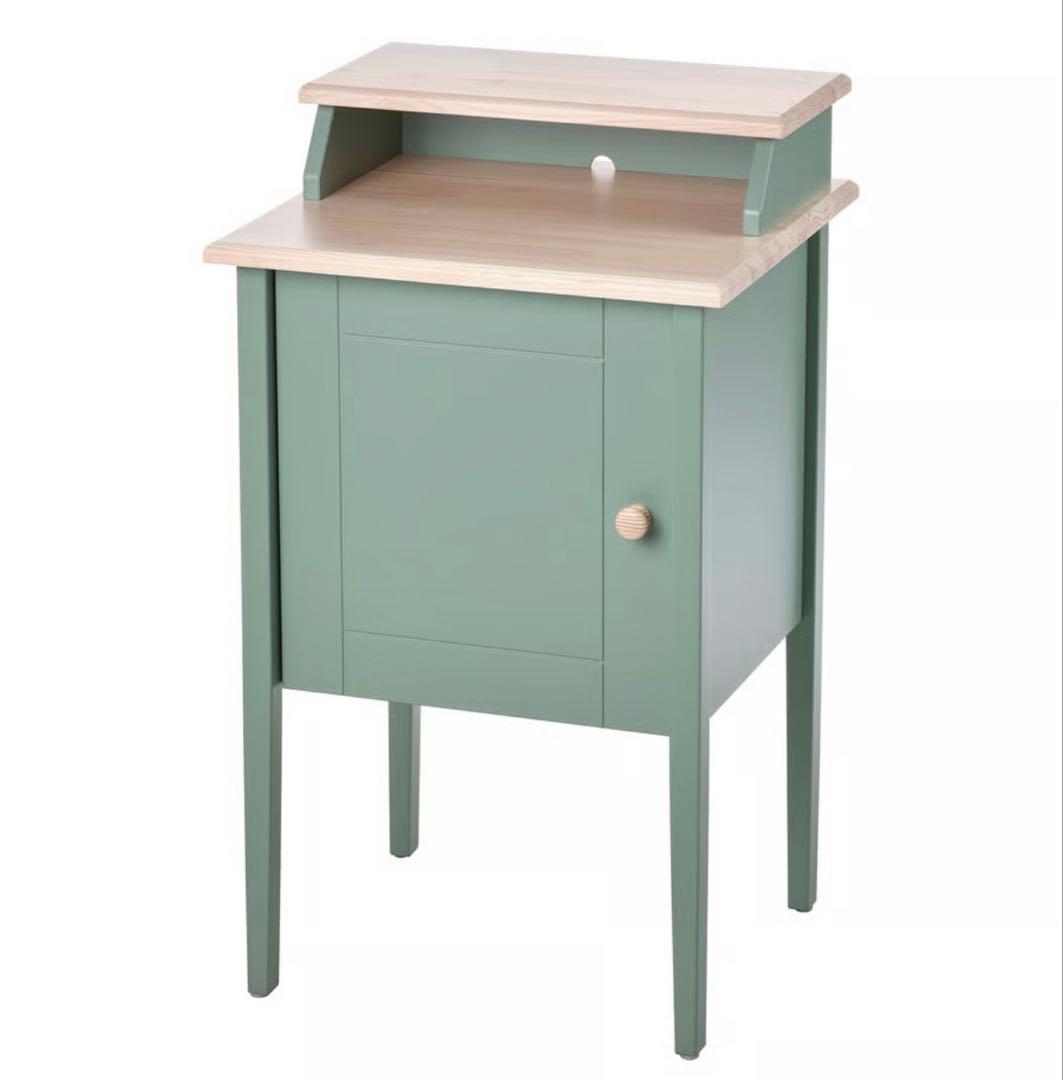 北欧家具　IKEA サイドテーブル　オルデルダーレン　ルンバ収納