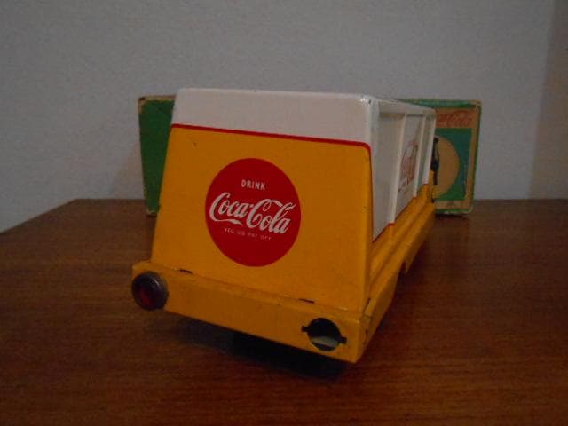 超希少★ ブリキ玩具 コカ・コーラ ルートトラック★箱付