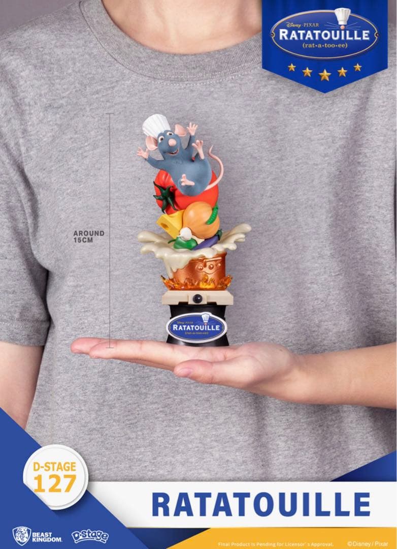 激レア　レミー　フィギュア　レミーのおいしいレストラン　ピクサー