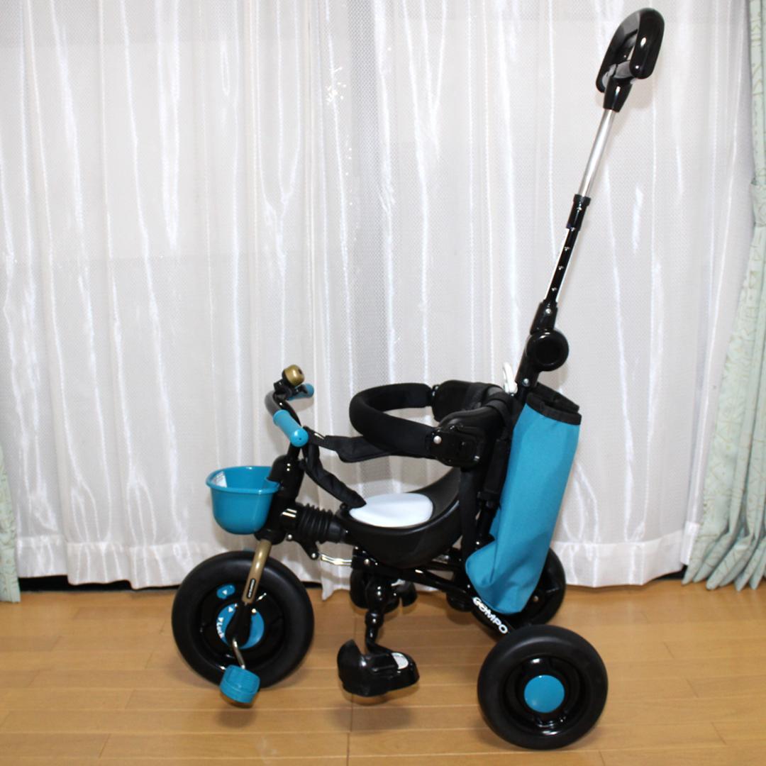 美品 ides コンポフィット2 ♪ アイデス三輪車◆タイヤロック付◆制御棒付◆