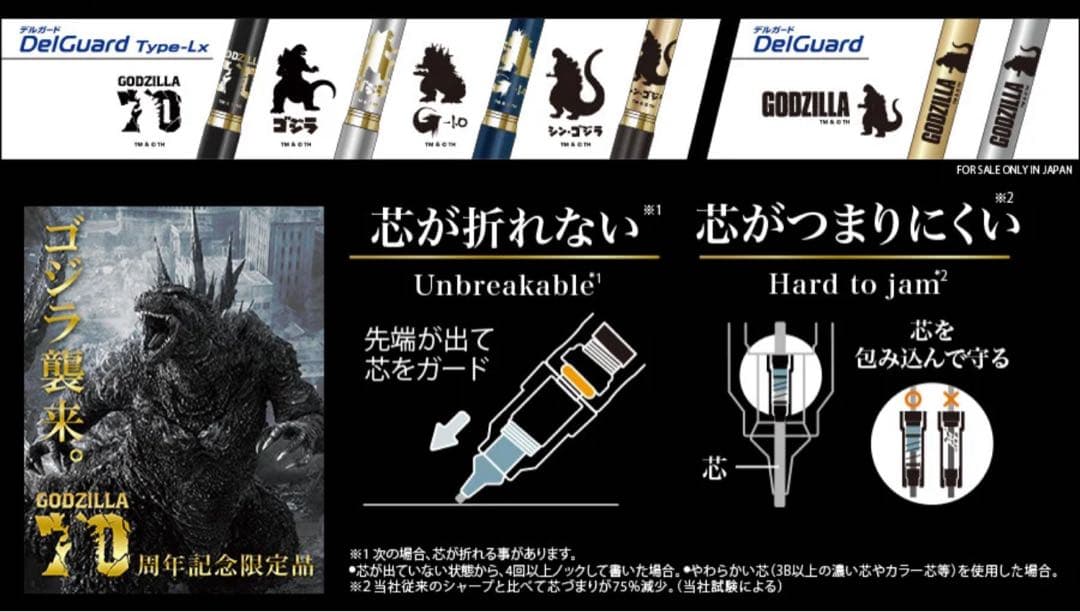 【希少】ゴジラ 70周年 デルガード(全6種コンプリートセット)