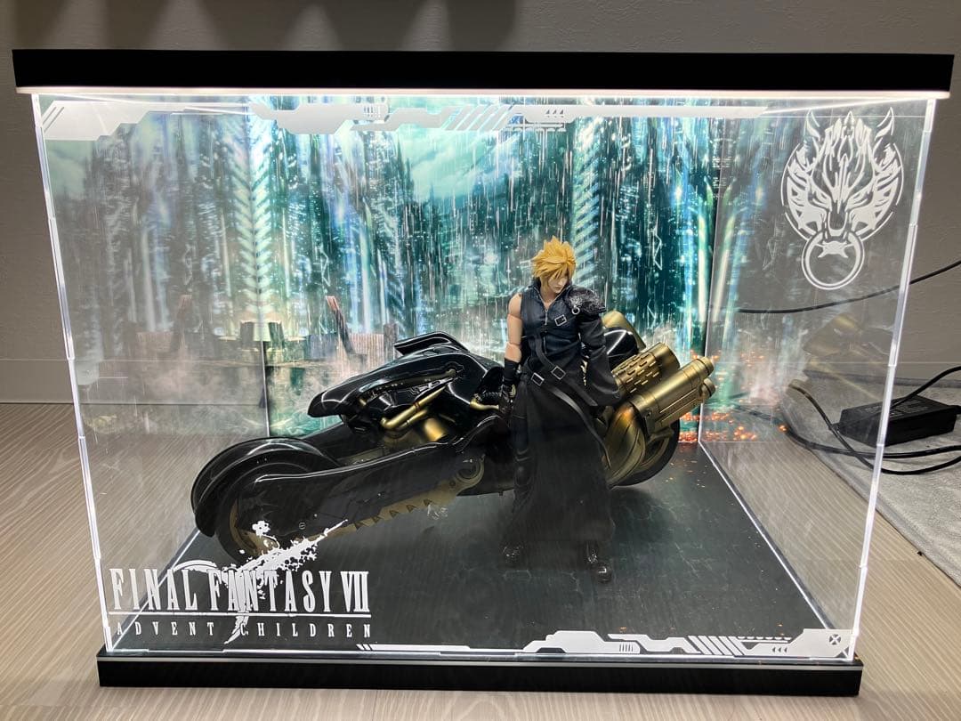 海外製アクリルケース　中古　プレイアーツ改　FFⅦAC