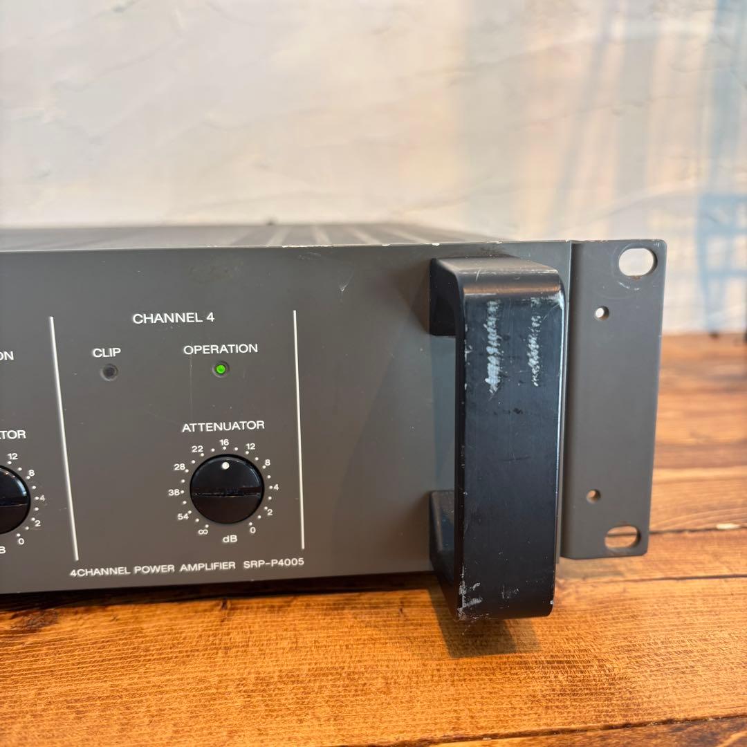 SONY 4chパワーアンプ　 SRP-P4005 ソニー
