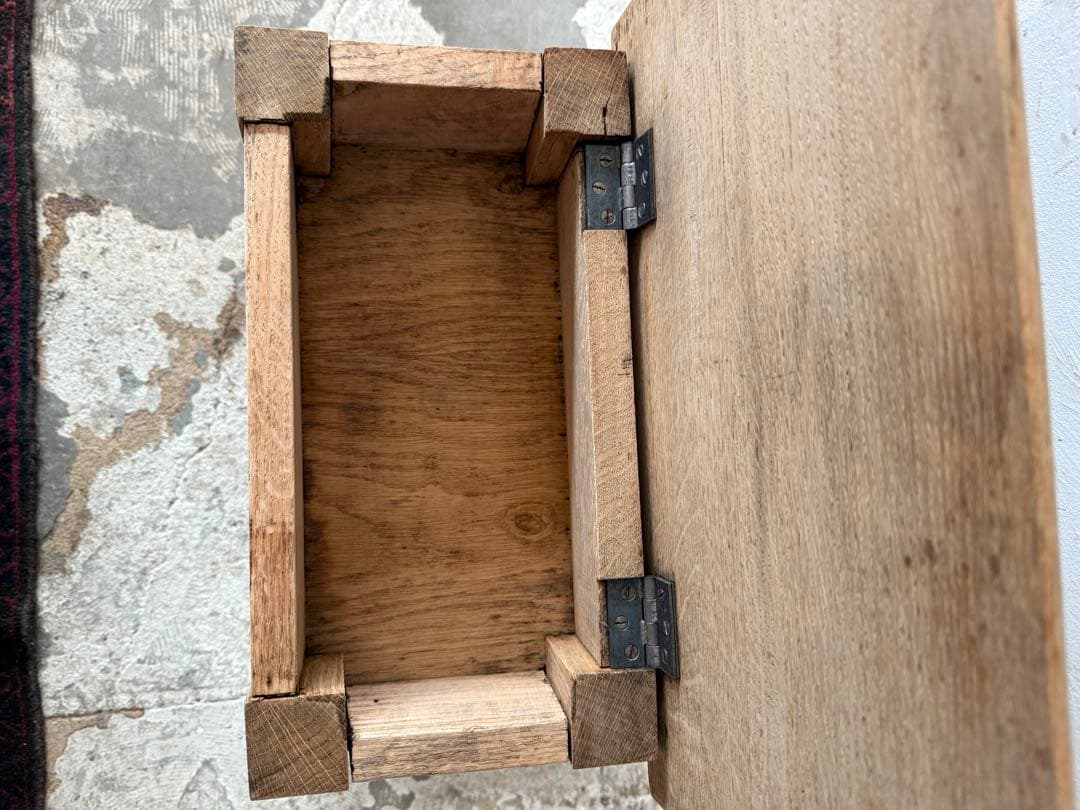 年末・年始SALE 収納サイドテーブル ベッドサイドテーブル　スツール　剥離