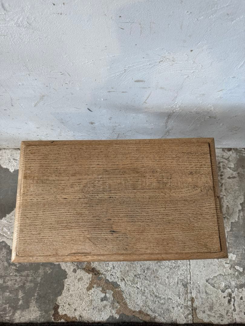 年末・年始SALE 収納サイドテーブル ベッドサイドテーブル　スツール　剥離